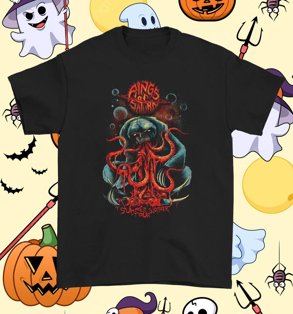 Rings of Saturn Band Tour Size S To 4XL  Shirt Adults Unisex T-Shirt XXXL