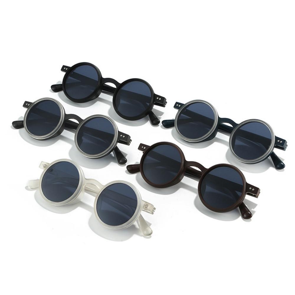 Round Frame Sunglasses Adjustable Adjustable Zoom Sunglasses Filter Lenses Shades Advanced Lens Polarized Sun Glasses For Hiking