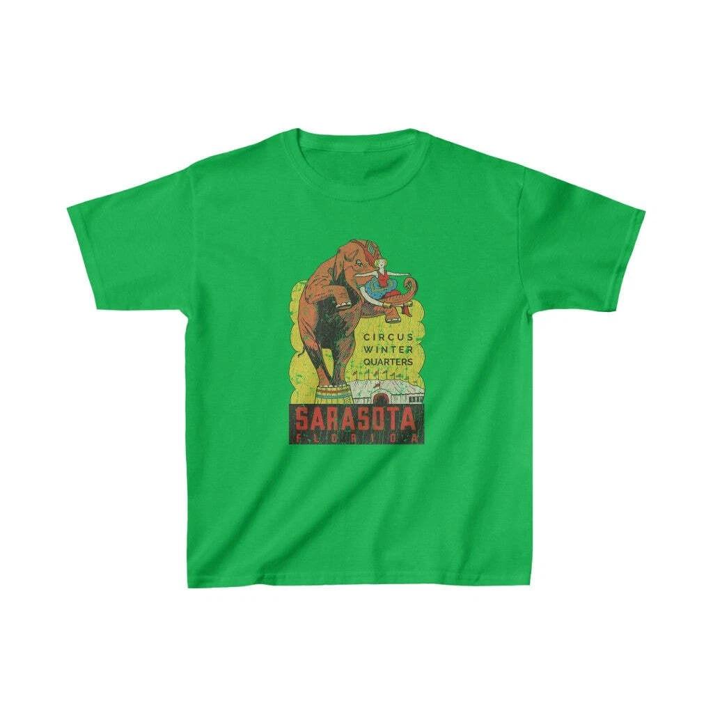 

Sarasota Circus Winter Quarters 1927 Vintage Kid s T shirt M