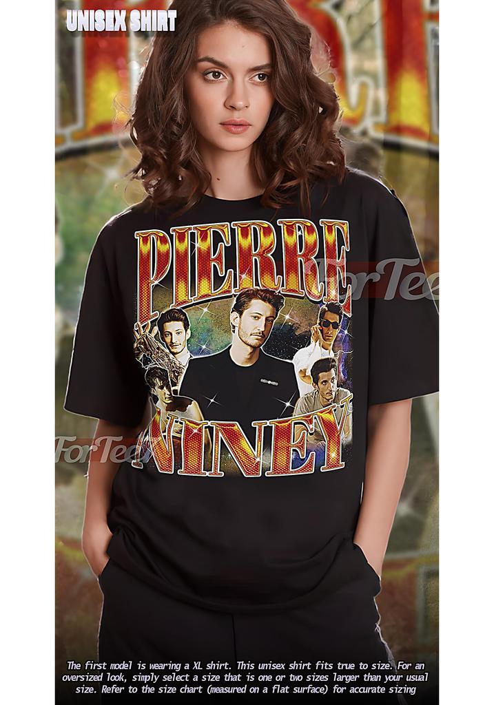 PIERRE NINEY Vintage Shirt, Pierre Niney Homage Tshirt, Pierre Niney Fan, Pierre Niney Retro 90s Sweater, Pierre Niney Merch #saf