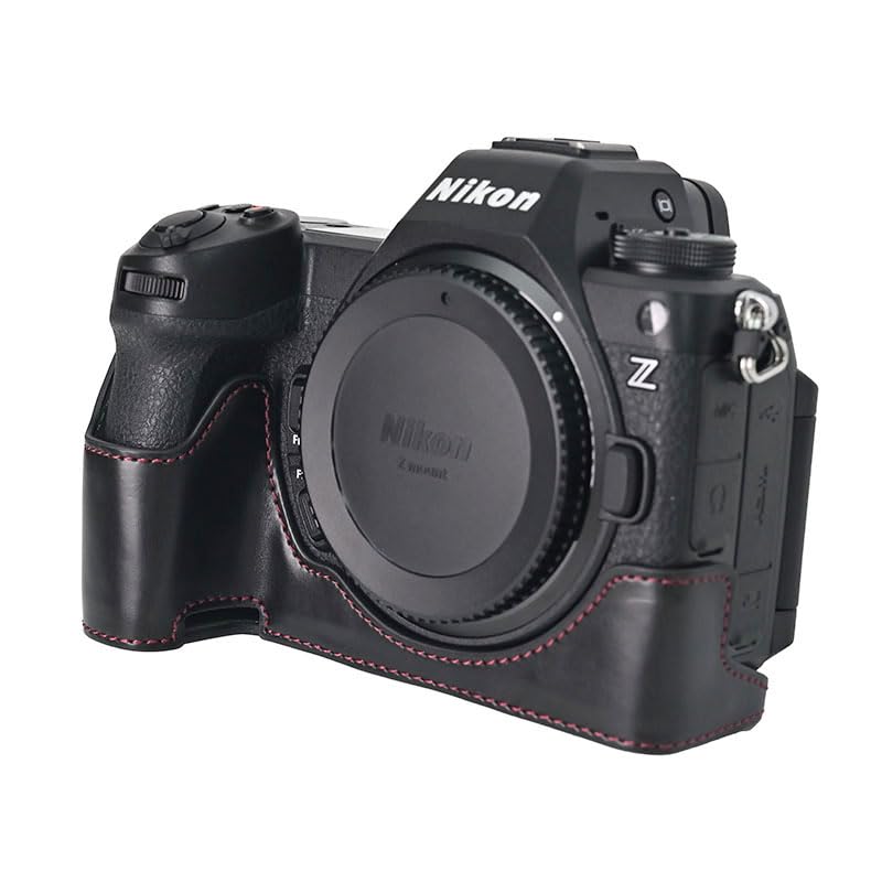 SIUTATDSH PU Leather Camera Case for Nikon Z and Z 6iii Features include and portable tripod as well as battery 6m3, Z6iii, Cameras. shockproof,