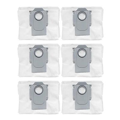 6Pcs Dust Bags Replacement For Roborock S8+ /S8 Pro Ultra / S7 Maxv Ultra / Q5 / Q5+ / Q7+ / Q7 Max+ Vacuum Cleaner Bag