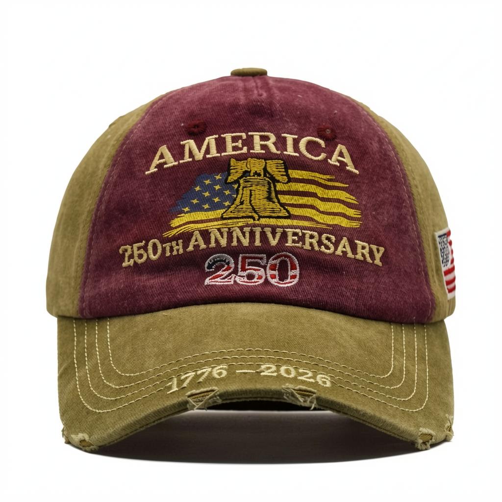 3D Embroidered America Baseball Cap High Quality Cotton Adjustable Strap for Outdoor Sports and Casual Wear Adults