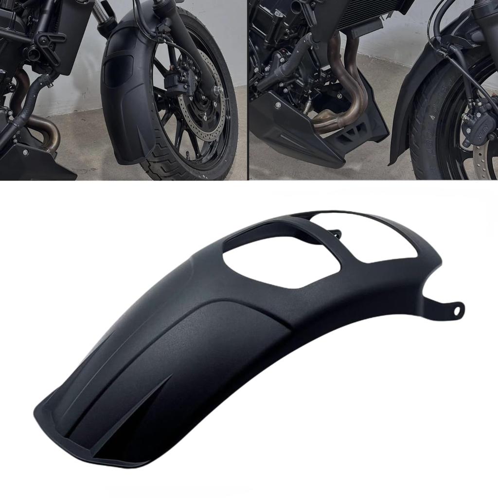 Motokano Eliminator 400/SE 400 (24) Front Fender, Bolt-On, Damage-Free Installation, Black, Mudguard