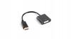 Kabel Adapter Lanberg AD-0007-BK DisplayPort (M) -> DVI-D (F)(24+5) Dual Link