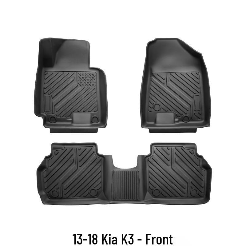 Eco-Friendly TPE Floor Mats for Kia K3 (2013-2018) – Scratch & Wear Resistant Interior Upgrade