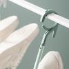 Rotating Double Hooks Windproof Anti-skid Household Shoe Drying Rack Hanger