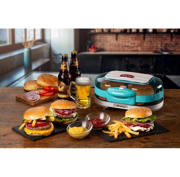 Контактный гриль Ariete Party Time Hamburger & Panini blau (205/01)