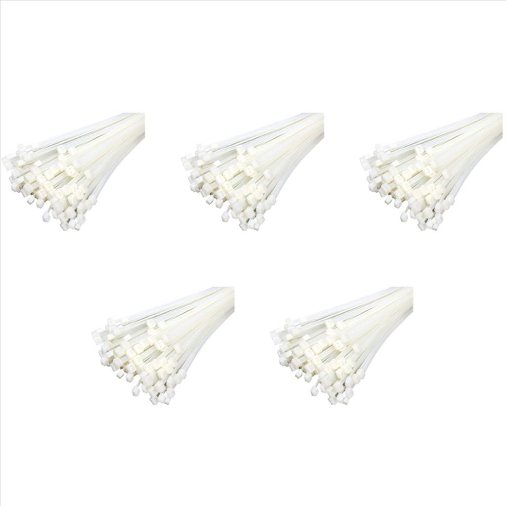 A84E-Cable Ties INDUSTRIAL QUALITY Cable Ties: 100X2.5Mm Color: White Quantity: 250 Pieces
