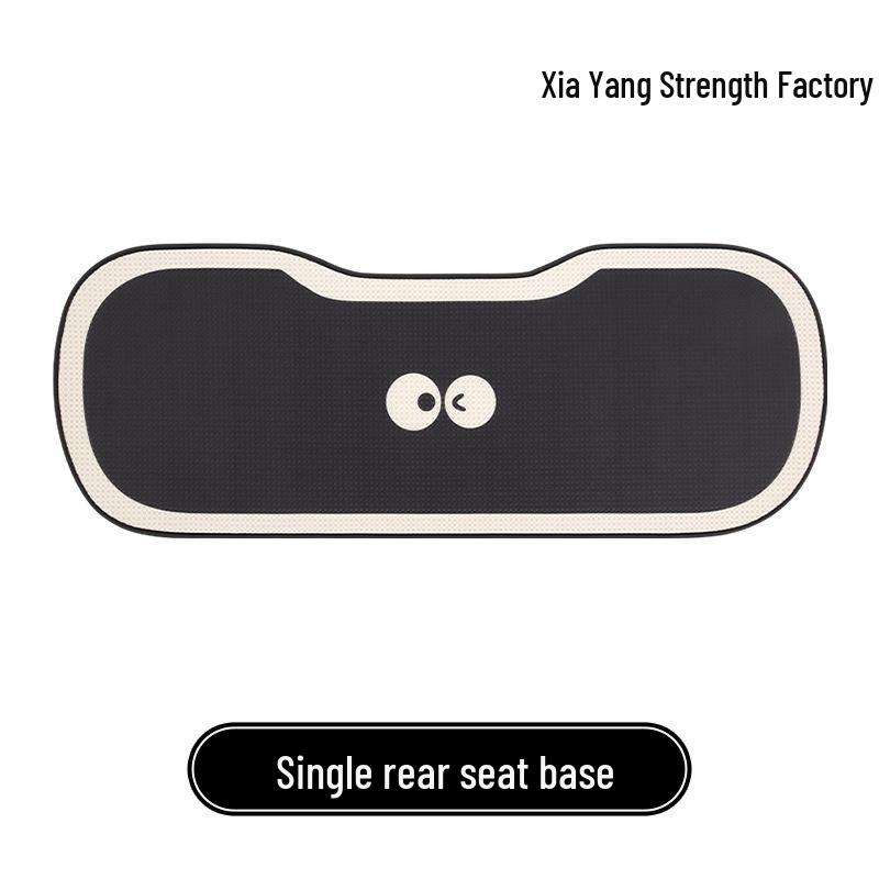 Cute Eyes & Feet Universal Car Seat Cushion for VW Golf, Sagitar, Tayron, T-Roc - All-Season Use.