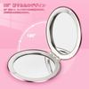 Portable Makeup Flat Mirror Magnifying Clamshell Foldable Metal Sailor Moon Crystal Star Perfect for and Parties J-ouuo Mirror, Double-Sided + Glass,