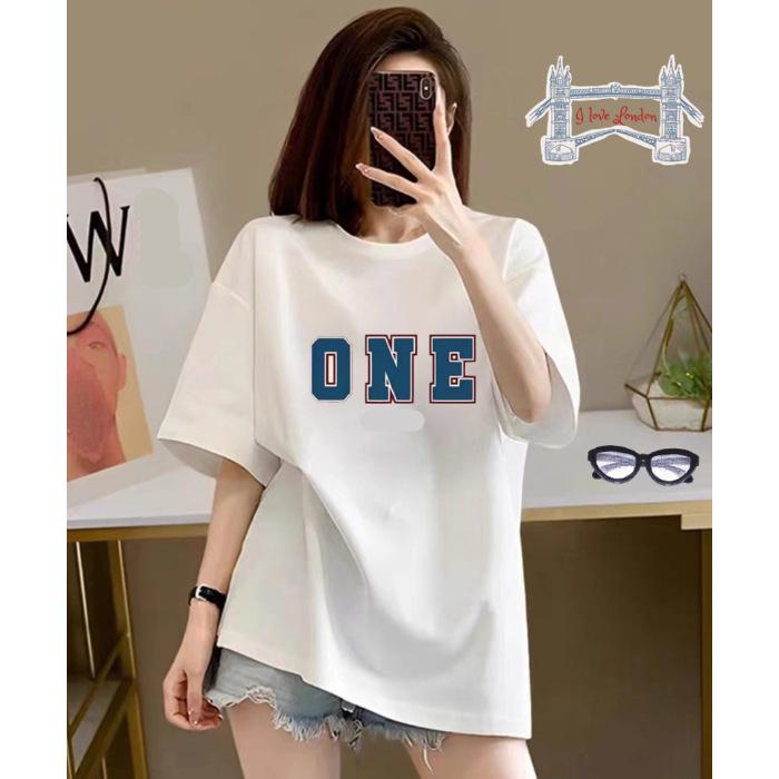 

Весенне-летняя футболка из чистого хлопка высокого качества с принтом, свободная, средней длины, с круглым вырезом, с плечевыми накладками + воротник-задний мешок S белый