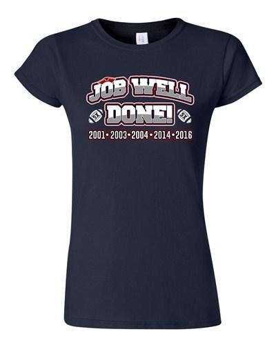 Junior Job Well Done World Champion New England Football Sports DT T-Shirt Tee Unisex T-Shirt M
