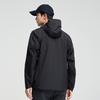 Outdoor sports jacket with men's fleece warm hooded casual simple versatile jacket