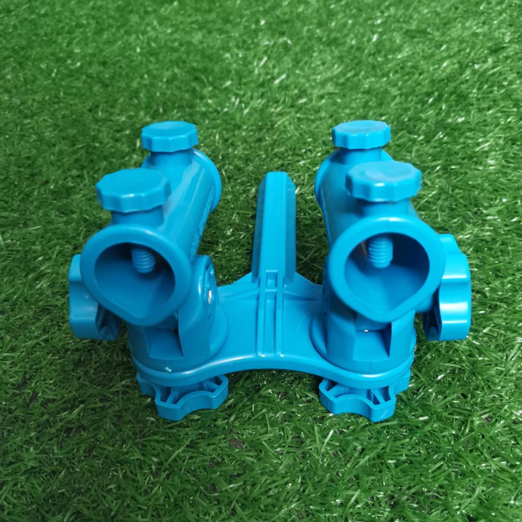 Adjustable Double Rod Holder: Multifunctional Fishing Bracket with Double Heads