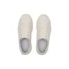 Puma Basket Platform Canvas V2 Schlicht Bequem Atmungsaktiv Low Top Sneakers Damen-Sneakers Weiß 399699-02