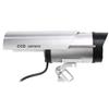 Dummy Outdoor Surveillance Camera, Flashing Led Light, Security System Sticker, Realistic!