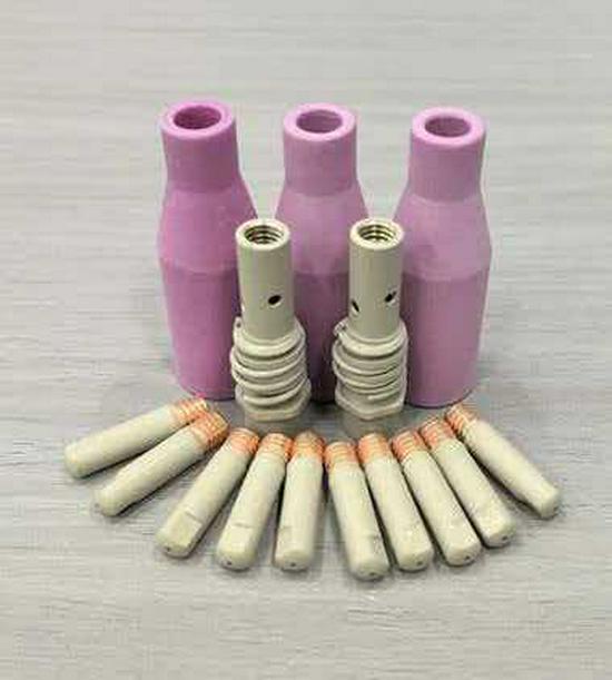 MB15AK24KD MIG Welding Gun Anti-Stick Nozzle Sleeve & Connecting Rod Set