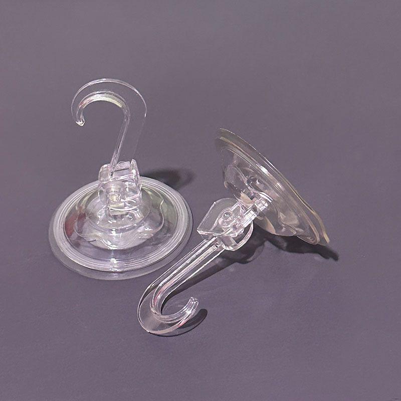 Enhanced Multi-Purpose Suction Hook for Kitchen & Bathroom - No Nails Required, Strong Adhesion to Tiles