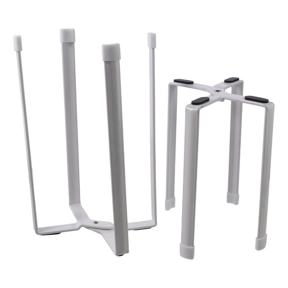 Iron/Resin Kitchen Stand Holder 21.5/15.8 CM Desktop Folding Trash Rack Home