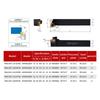MWLNR MWLNR 1616 MWLNR2525 MWLNR32 WNMG Carbide Inserts Lathe Bar CNC Cutting Tools SetExternal Turning Tool Holder