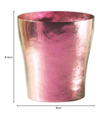 HORIE Titanium Double-walled Tumbler, Rei/Hana Titanium, 250cc, Sakura Design, Made In Tsubame, Niigata Prefecture, T15KM250-1100