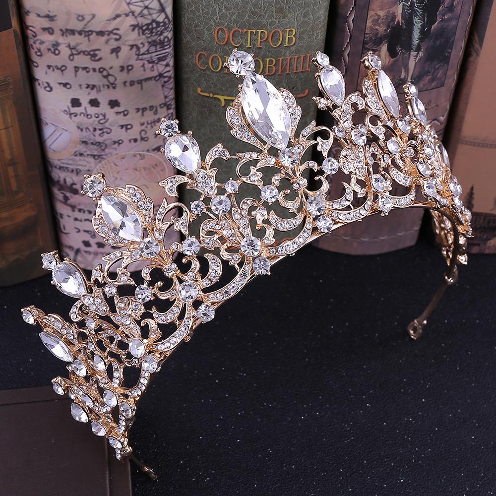 Luxury Bridal Crown Diadem New Wedding Bridal Headwear Hair Accessories Match Wedding Dress Bridal Wedding Ceremony Accessory