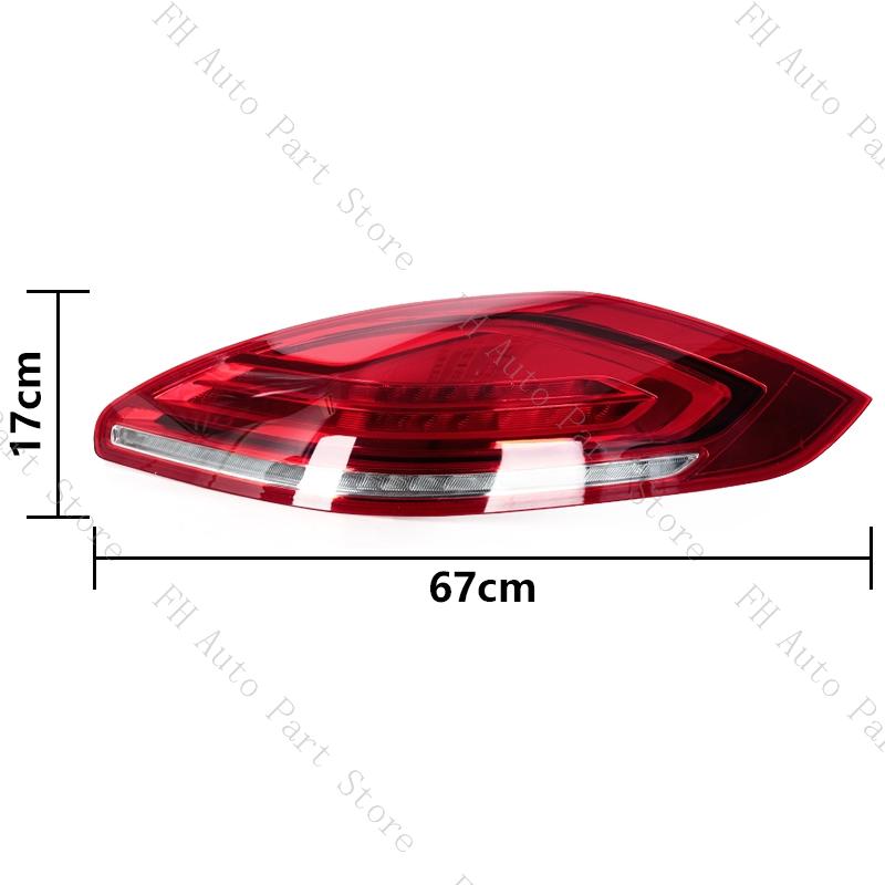 Taillamp Taillight For Porsche Panamera 970 2014 2015 2016 Rear Bumper LED Tail Light Brake Stop Reverse Lamp 97063143101