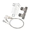2 Pcs Hatch Latch Door Lanyard Cable Adjustable 304 Stainless Steel Wire Rope Sling Cable for RV Yac