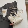 Glossy portable tote bag women's shoulder messenger bag