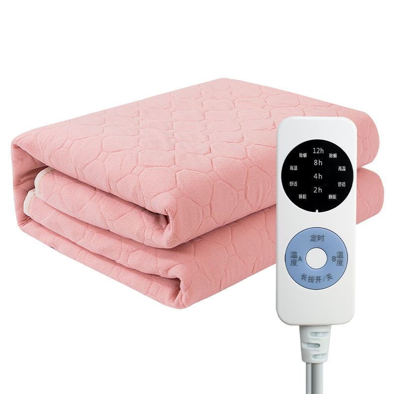 Intelligent Timed Electric Blanket Waterproof Heating Mattress Student Dormitory Temperature Regulating Electrothermal Pad