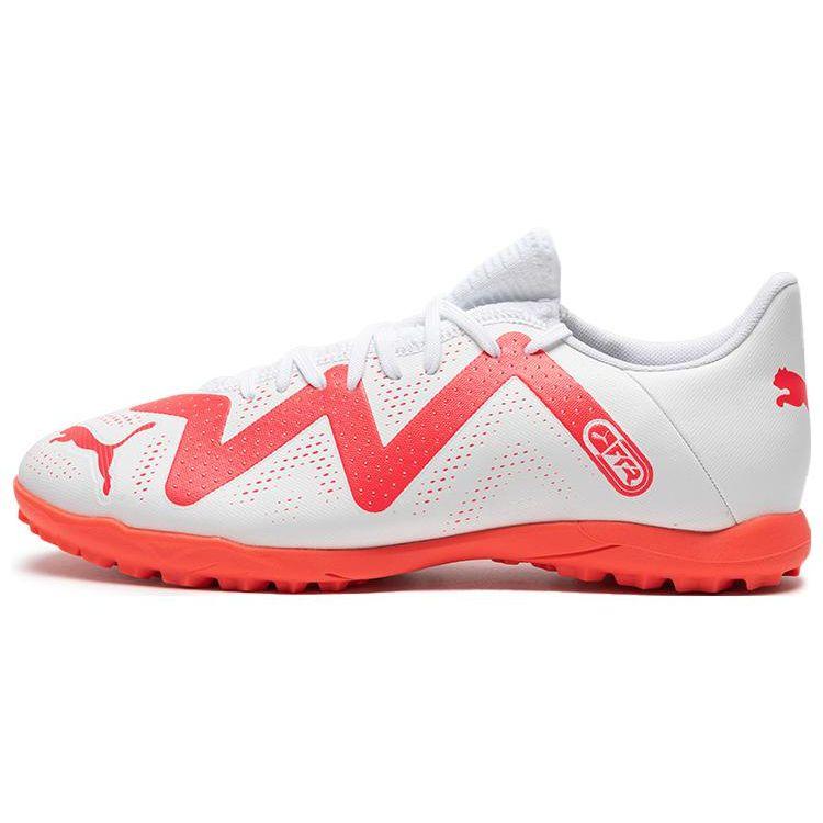 

Puma Future Play Comfortable Versatile TT (Rubber Studs) Soccer Shoes Men Soccer Shoes White Red 107381-01 44.5