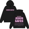 Christian Jésus Sauve Verset Biblique Foi Graphique Sweat à Capuche Homme Femme Mode Vêtements Sweat-shirt Hiver Décontracté Esthétique Pull