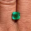 Natural Green Colombian Emerald Certified Asscher Cut 9x9 MM Loose Gemstone