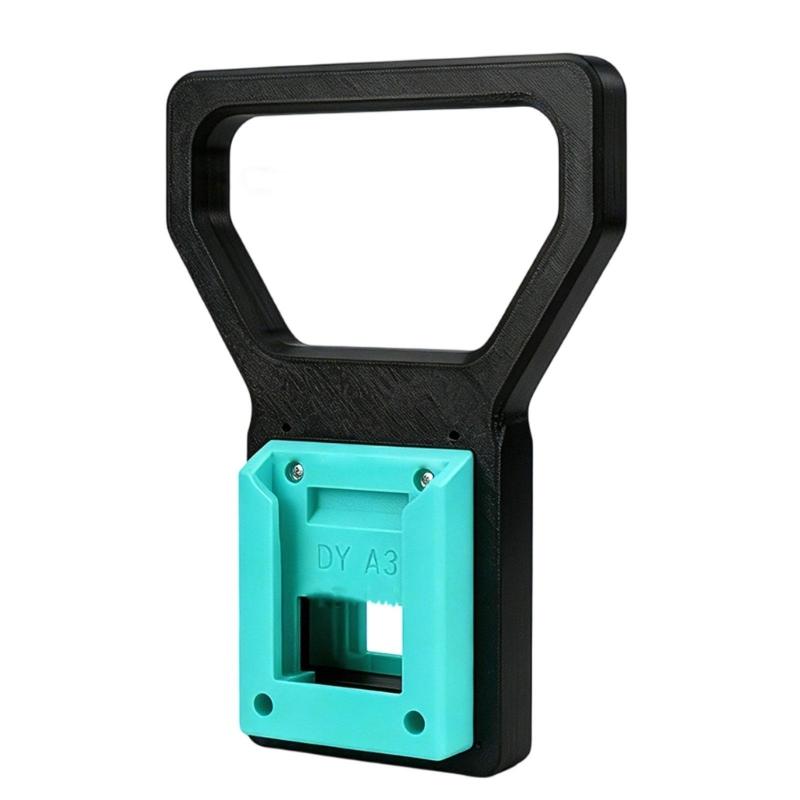 Wall Mounted Battery Storage Organizers Plastic Display Rack Drop Resistant Battery Tool Holder Base Fixing Devices