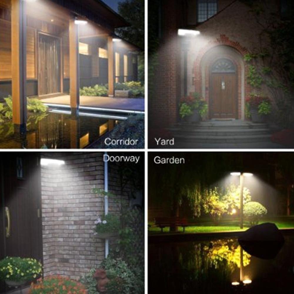 Buy Outdoor Solar Wall Light Garden Light LED Human Body Induction ...