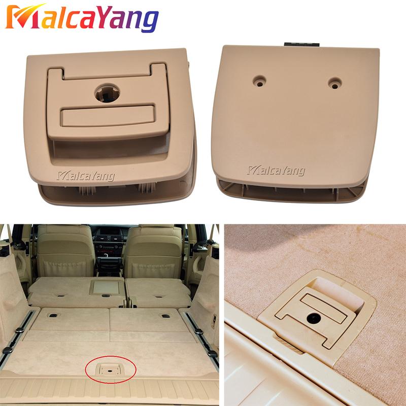 Auto Hinten Stamm Schwanz Abdeckung Boden Platte Matte Boden Teppich Stamm Griff Schlüssel Loch Für BMW 5 SERIE E61 X5 x6 E70 E71 51476958161