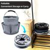 Portable Foldable Picnic Basket,Garden Tool Basket,Outdoor Hand Basket Outdoor Beach Baskets,Storage Baskets,Gift Baskets