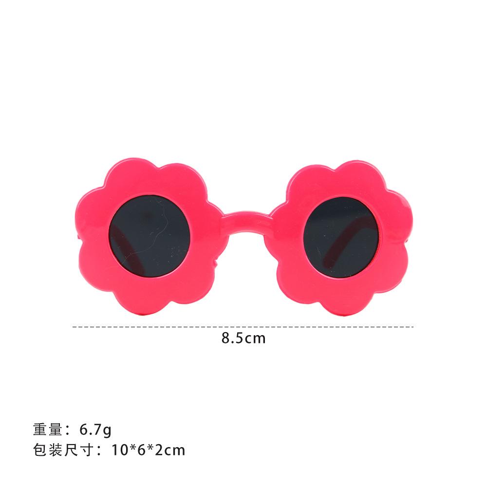 New dog headgear glasses cute pet Christmas funny glasses heart-shaped cat sunglasses pet glasses