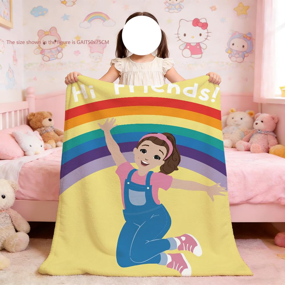 

Miss MS R-Rachel Blanket For Soft Throw Blanket for Picnic Bed Sofa Home Bedroom Cozy Warm Comfortable 75x90cm
