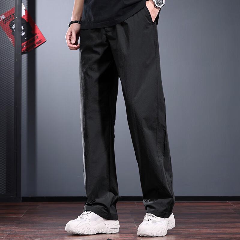 Men's Summer Loose Straight Quick-Dry Outdoor Casual Pants