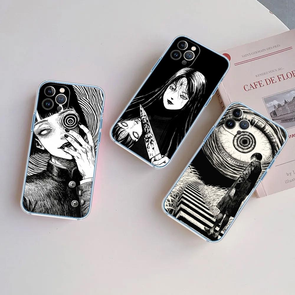 LO52 Horror Junji Ito Tomie Case for Motorola G10 G20 G30 G31 G32 G34 G35 G41 G42 G50 G51 G52 G55 G60 G60S G62 G71 G72 G75