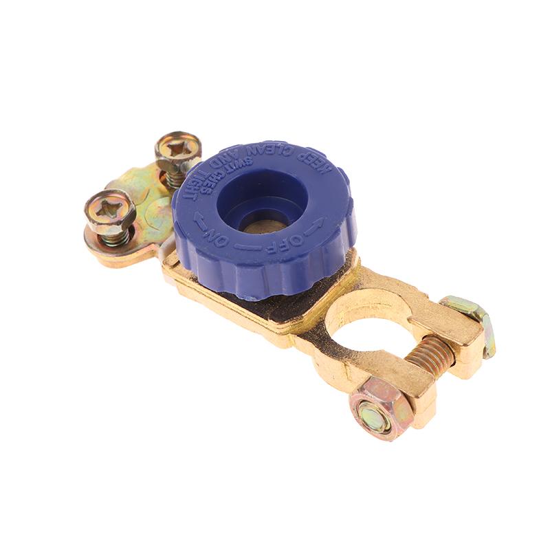 1PCS Universal Car Battery Switch Terminal Parts Battery Disconnect Isolator Cut Off Switch Protector Automotive Accessories