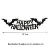 Backen Halloween Kuchen Dekoration: Fledermaus, Spinne, Hexe, Geisterhaus Topper