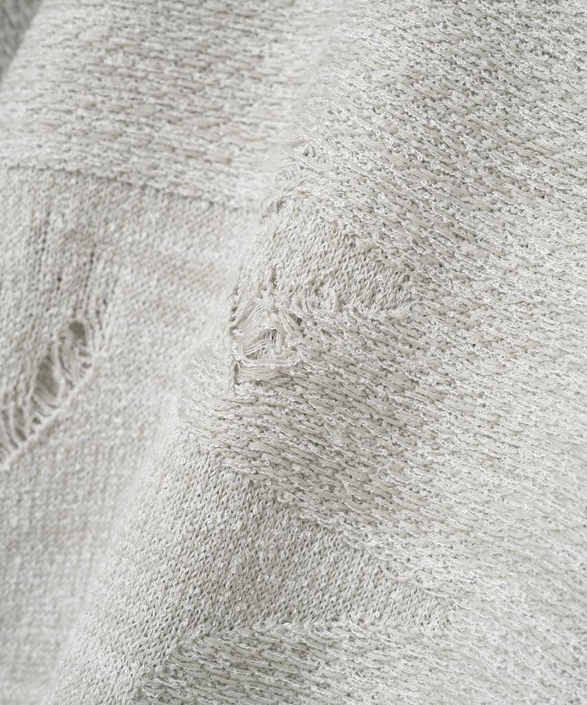 MILLO ARCHIVE Crash Comfort Collar Knit [Organic Green]