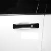 Car Carbon Fibre/Black Style ABS Touch/Button-Model Exterior Door Handle For Hyundai Santa Fe MX5 2024 2025LHD/RHD Exterior Trim