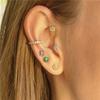 Best Selling Flower Stud Earrings S925Ins Wind Mini Diamond Six Valve Flower Stud Earrings