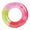 Anello gonfiabile da nuoto rétro a righe ispessito per bambini Xiao Lü - Design Oliva e Fiore di Ciliegio