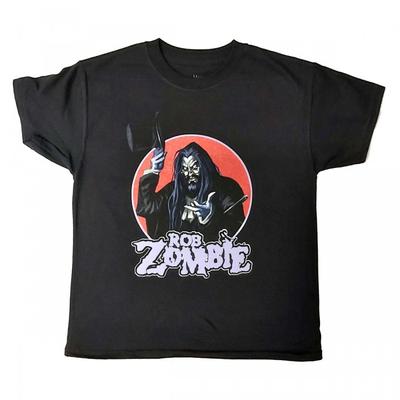 Camiseta de algodão mágico infantil/infantil Rob Zombie