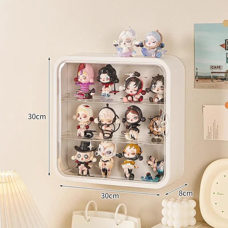 Blind Box Storage Box Wall Mounted Large Capacity Frame Dust-Proof And Moisture-Proof Acrylic Manual Storage Showcase Display